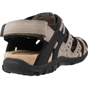 Sandalias Hombre de la marca GEOX  modelo U S.STRADA C Light Brown