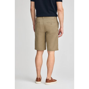 Bermuda relax color sabbia con particolari Polo Club