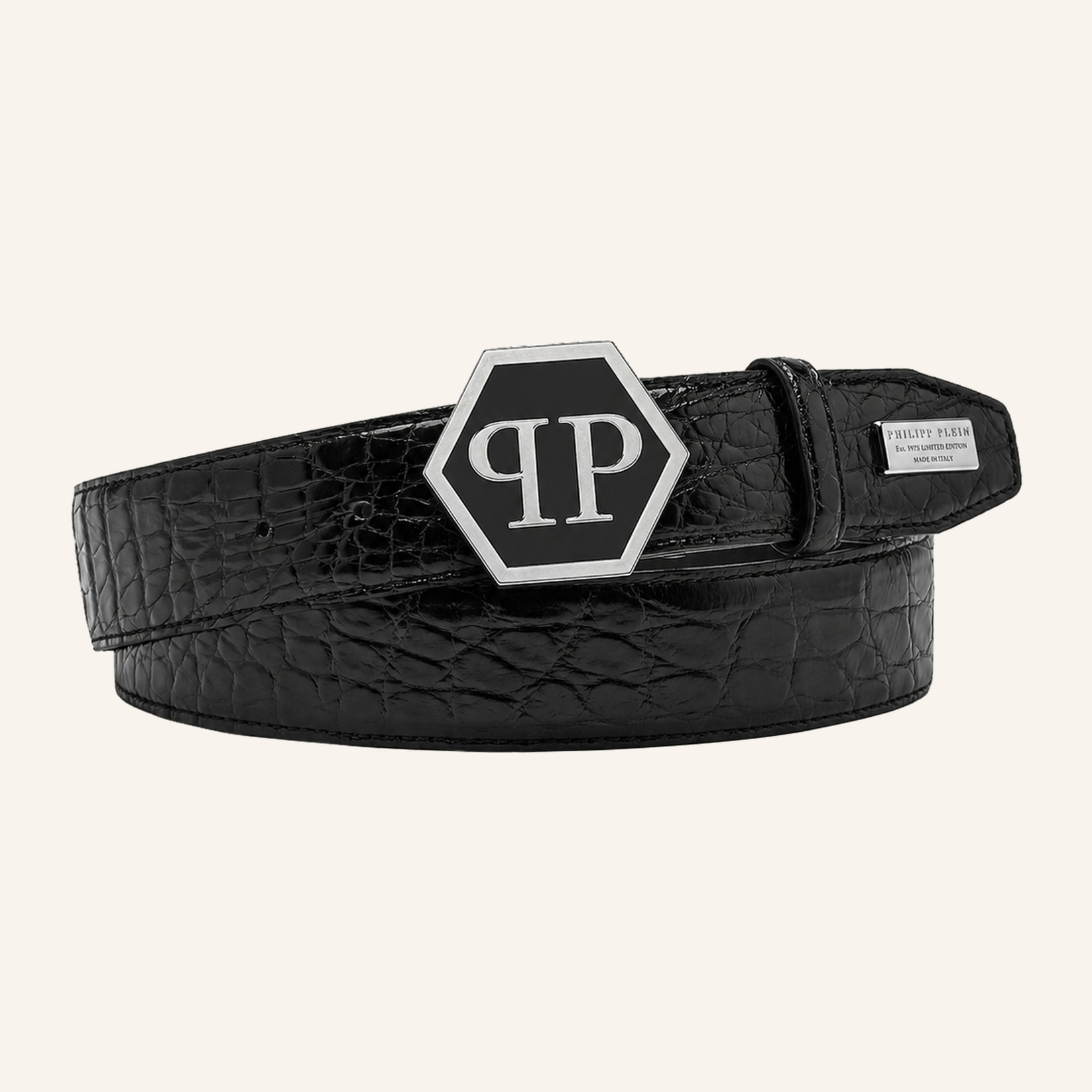 PHILIPP PLEIN Cinturón HEXAGON