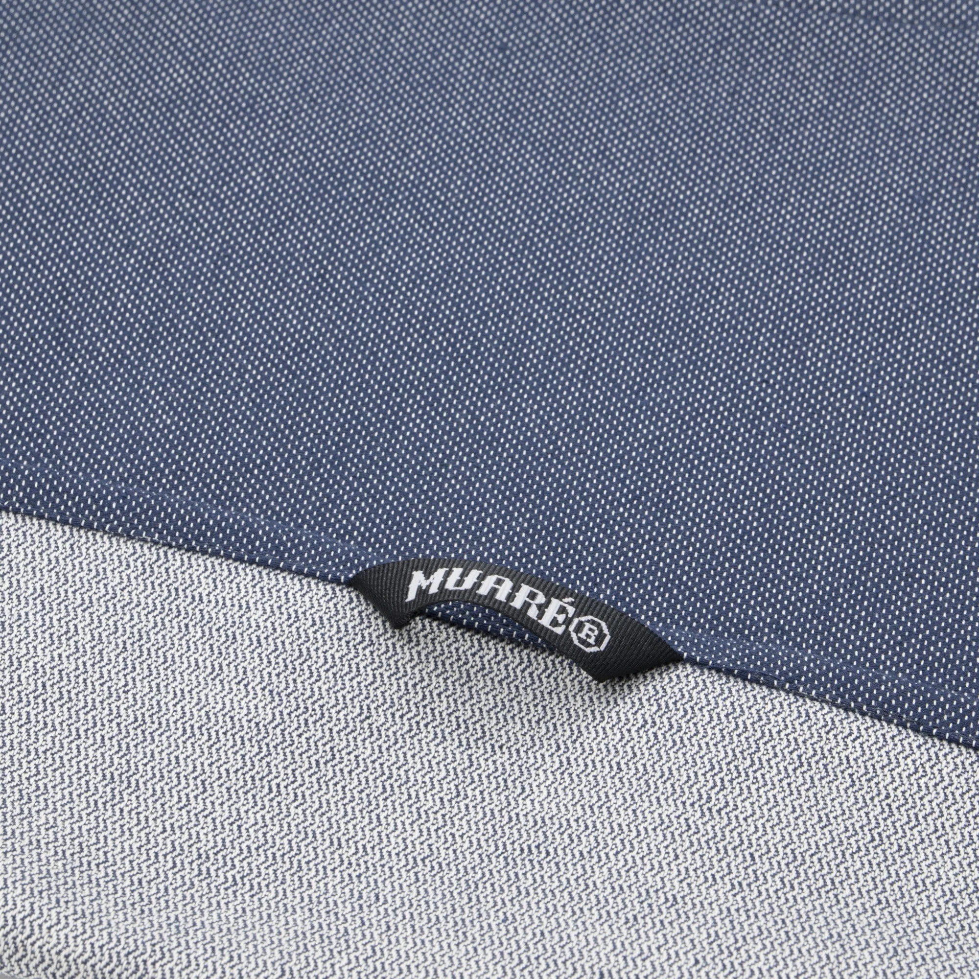 Lot de 2 torchons de cuisine jacquard Massaic Bleuon