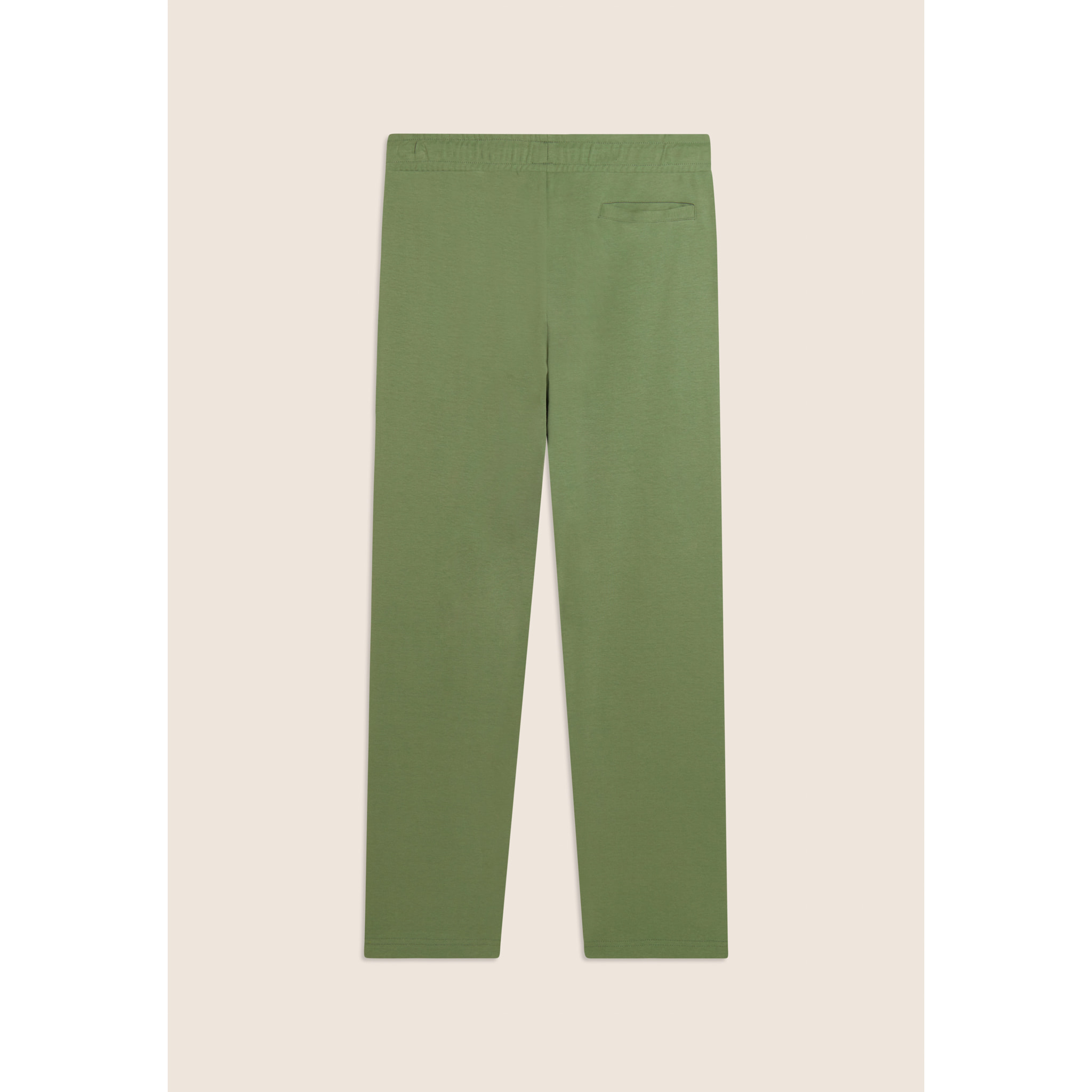 Pantaloni sportivi in cotone a gamba dritta