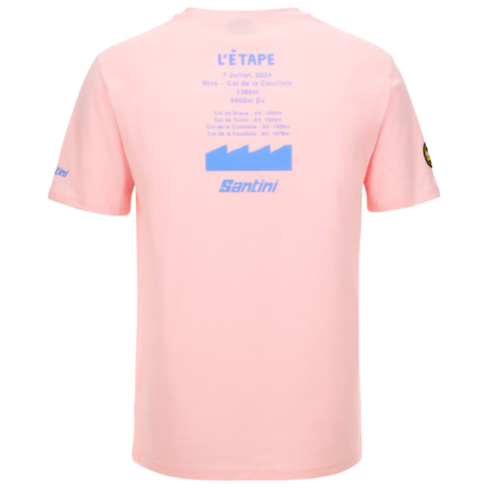 Étape Du Tour - T-Shirt - Rose - Unisex