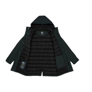 Parka LATEMAR imbottito impermeabile verde scuro
