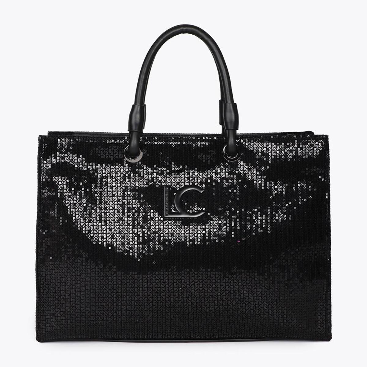 Shopper Logo a Tono con Paillettes