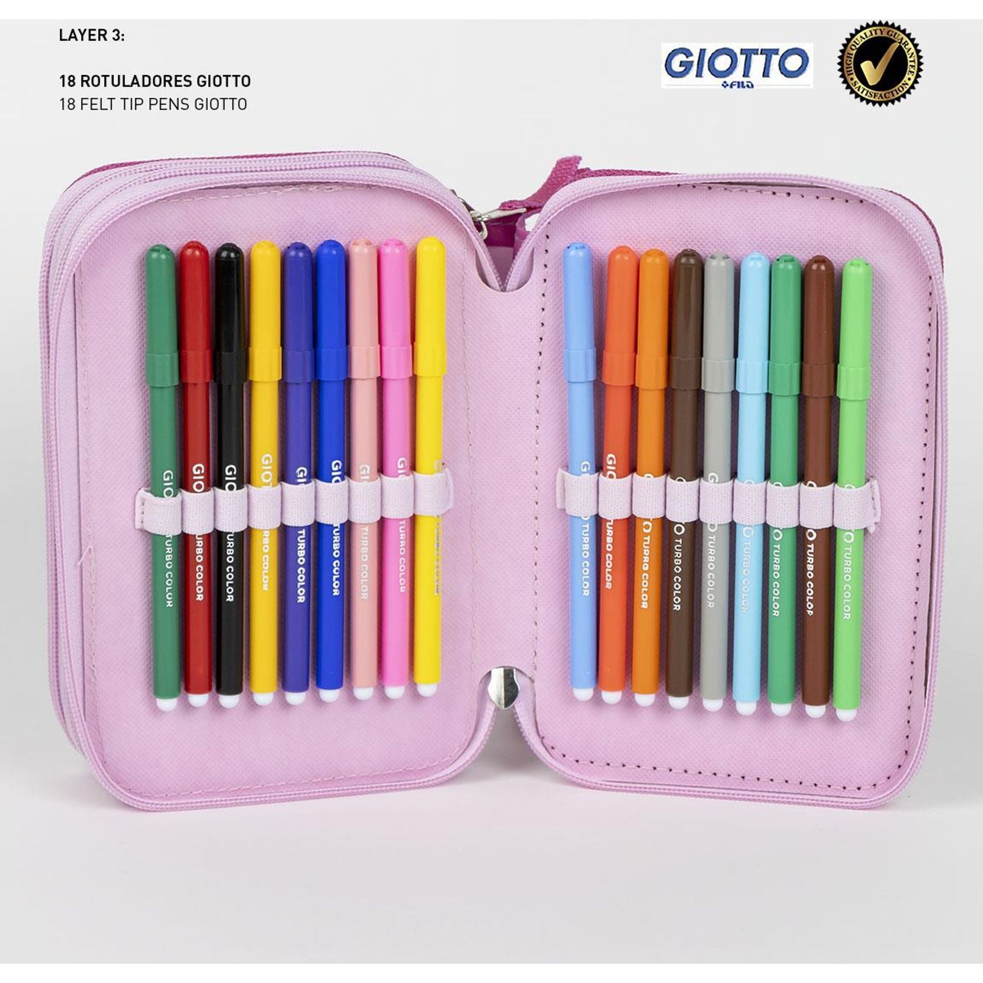 Plumier Con Accesorios Giotto Minnie