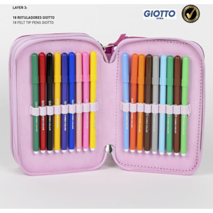 Plumier Con Accesorios Giotto Minnie