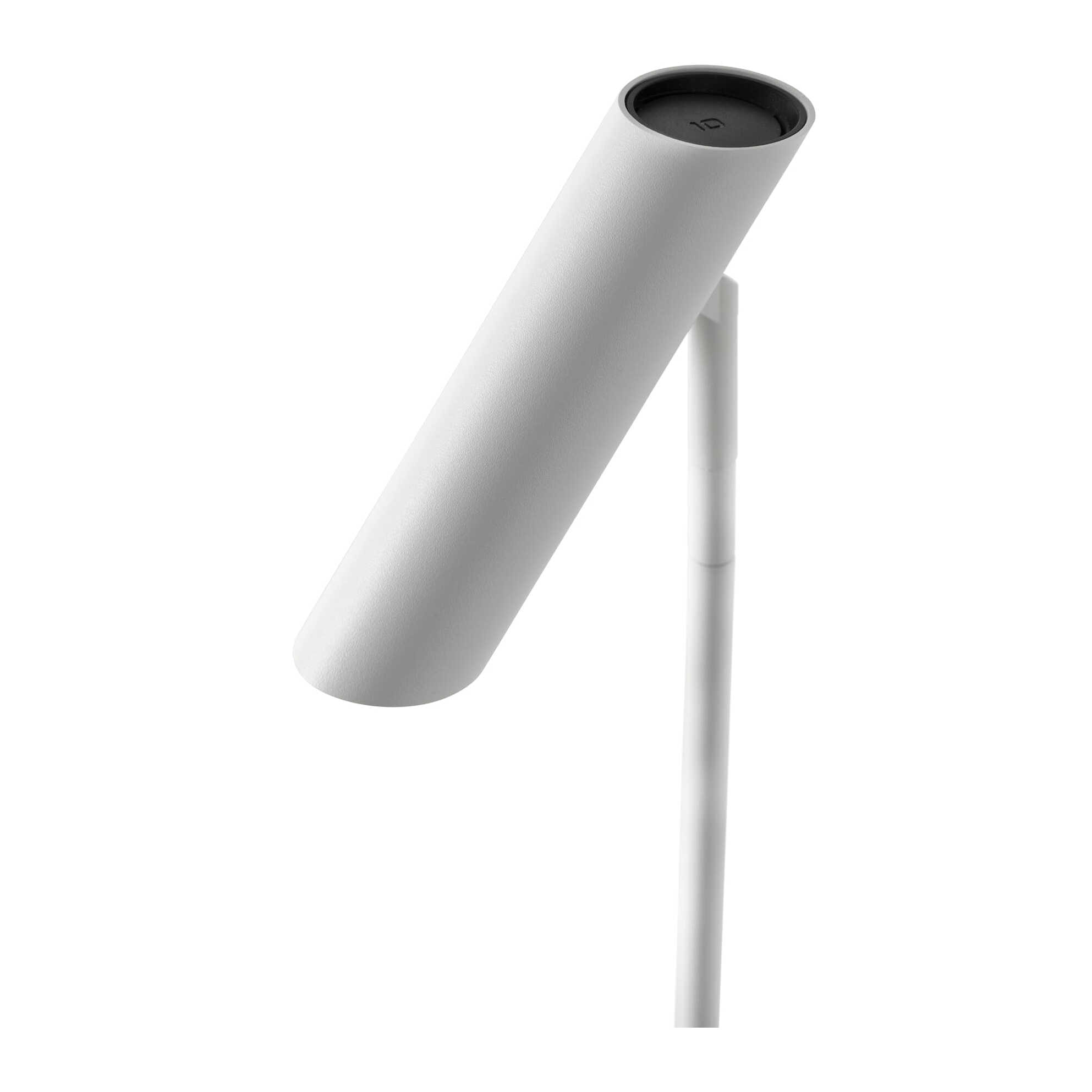 LEO Lámpara de pie blanco