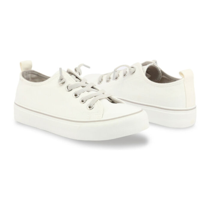 Zapatillas Sneaker para Niña - Shone 292-003 White