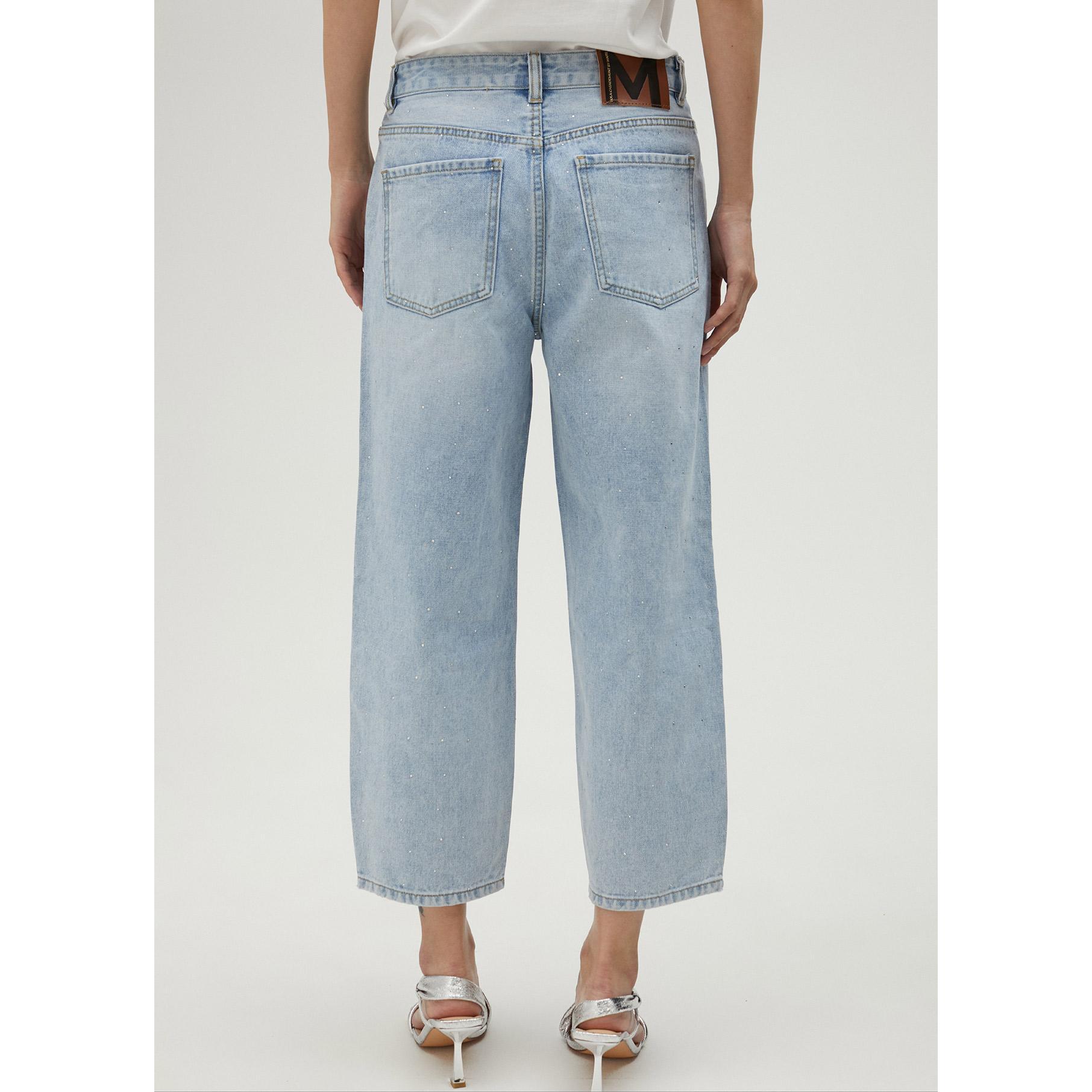 Jeans con strass