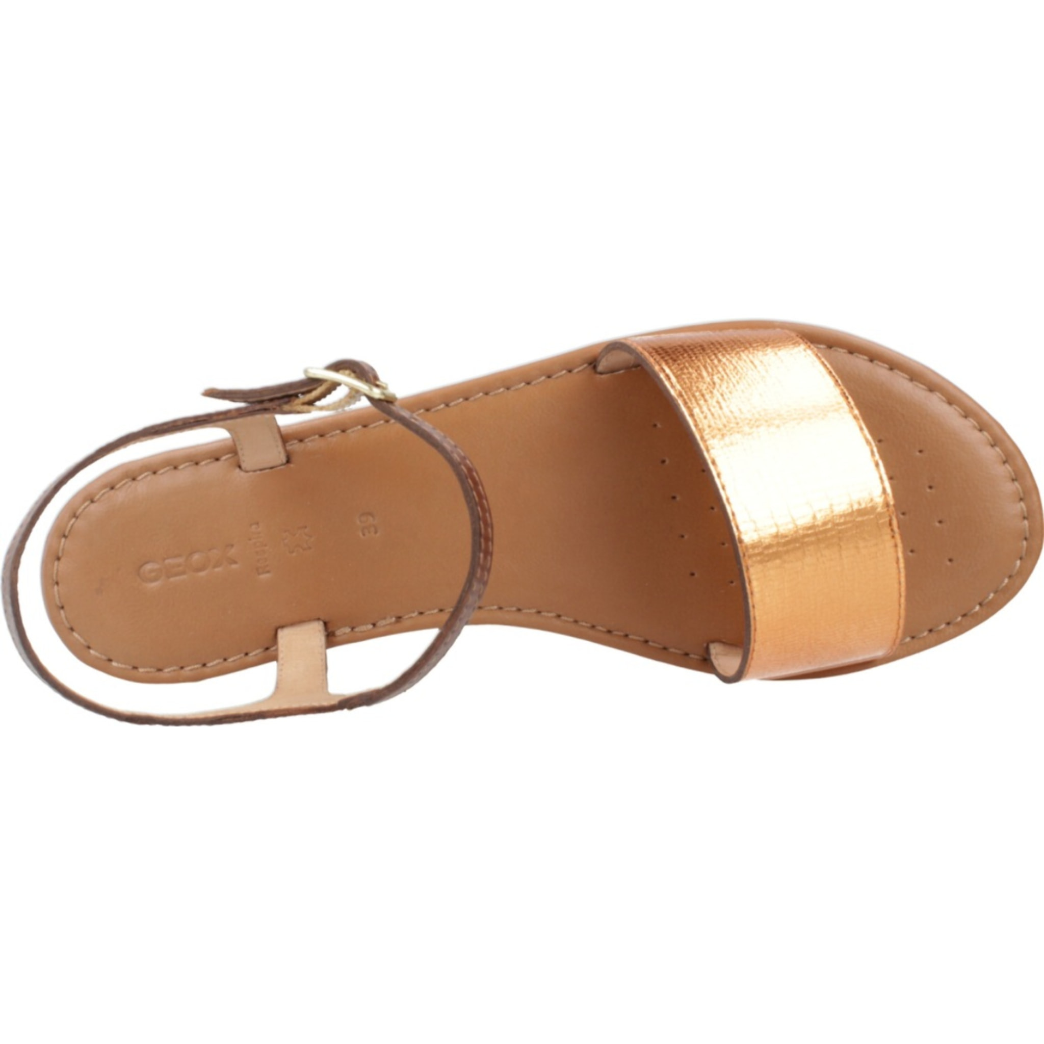 Sandalias Mujer de la marca GEOX  modelo D SOZY S NARANJA