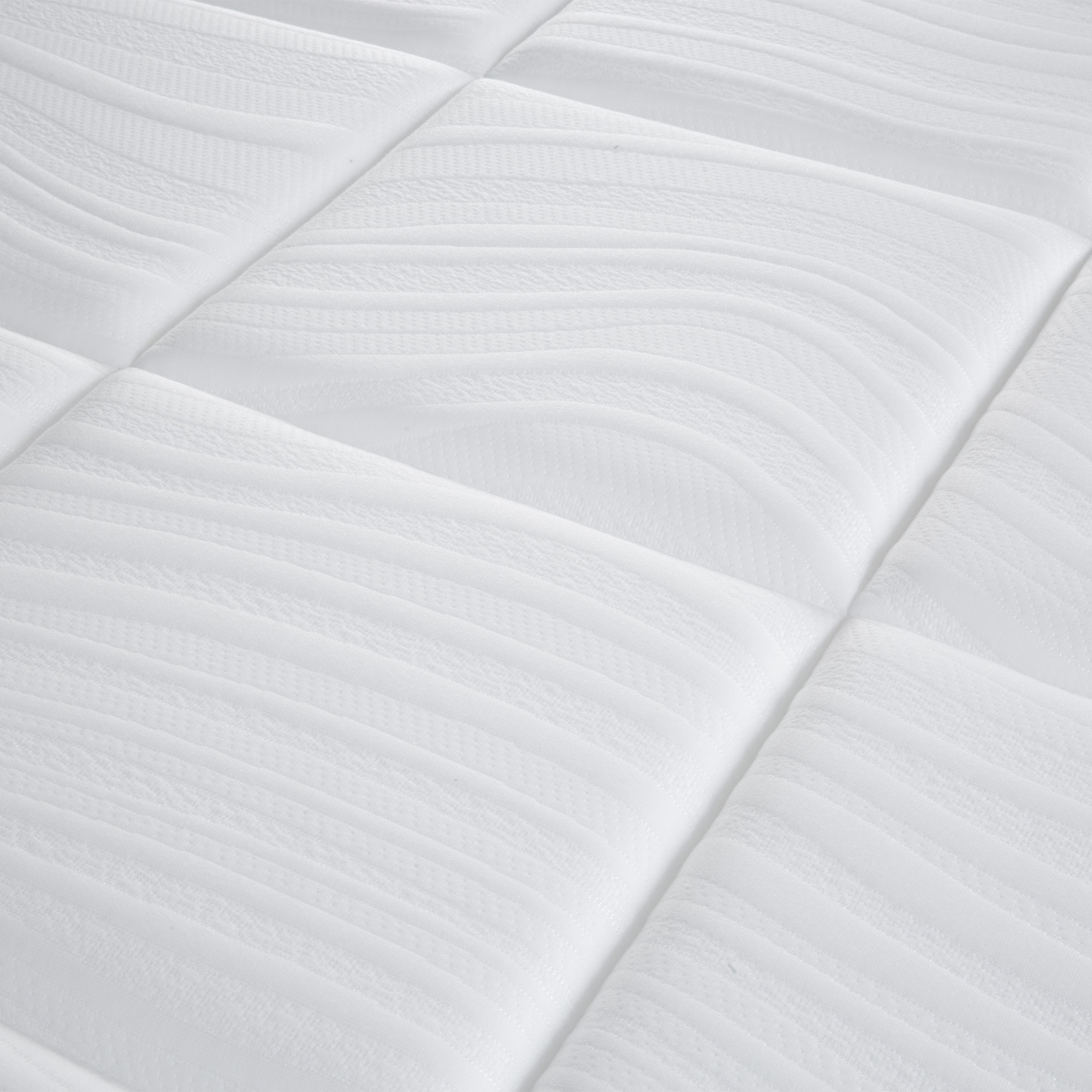 Matelas Hybride Fontainebleau, 25 cm, Soutien Ferme, Ressorts Ensachés & Mousse mémoire de forme
