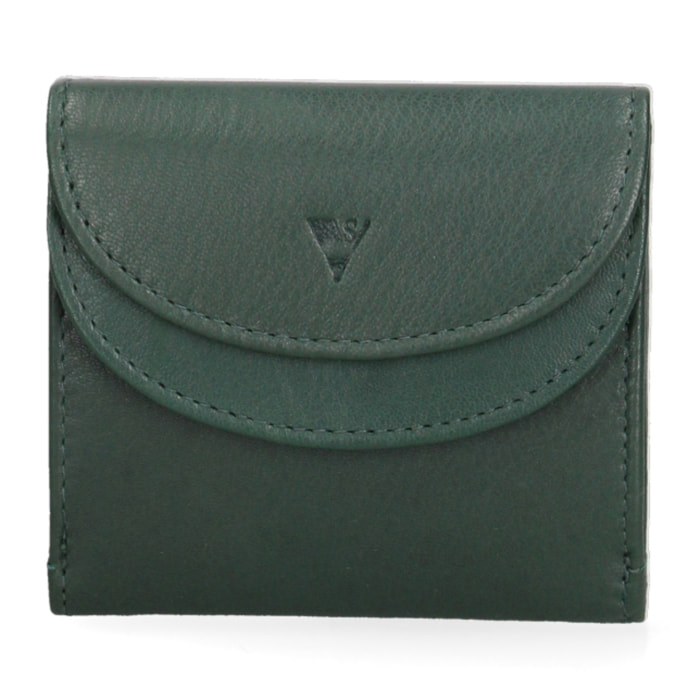Portafoglio  da donna ecopelle Prodotto Vegano 12x10x3 cm
