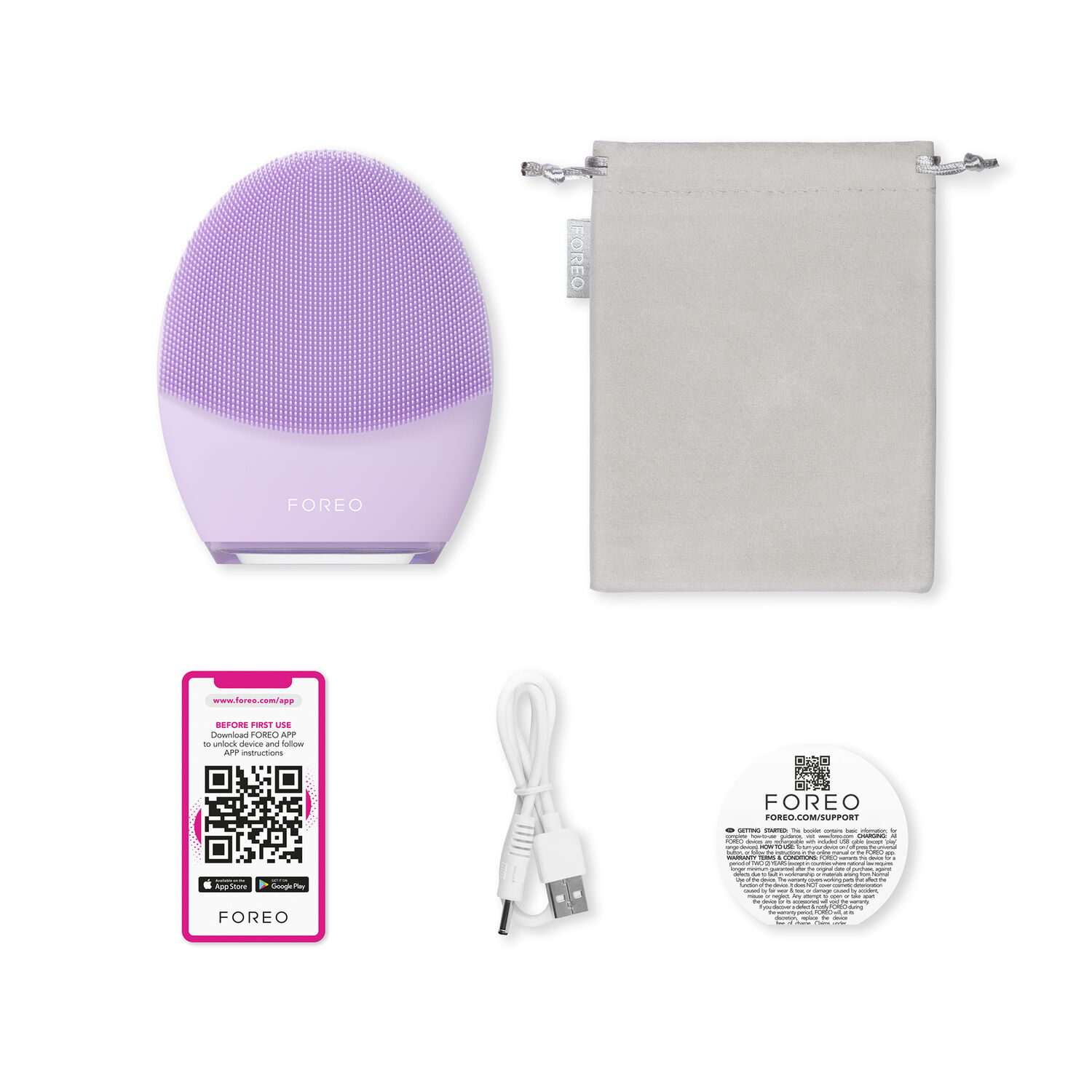 LUNA™ 4 - Brosse Nettoyante et Raffermissante 2-en-1