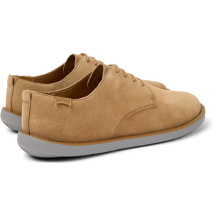 Zapatos de cordones - CAMPER Wagon - Marron - Piel de ante