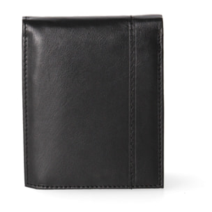 Portafoglio da uomo in vera pelle - Modello False - Casual - 12.5 x 10.0 x 2.0 cm