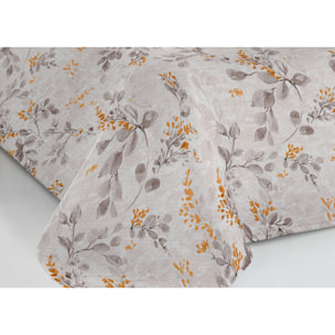 Copriletto Piquet 100% Cotone Linea Sofia Vittoria Ocra