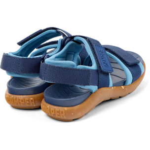 CAMPER Wous - Sandalias Azul Infantil Unisex