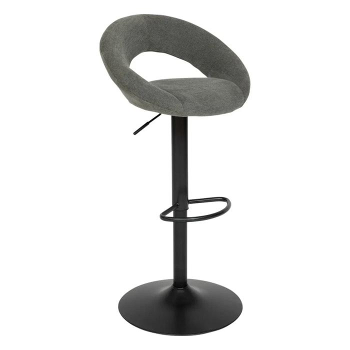 Lot de 2 tabourets de bar "Sasha" vert cèdre