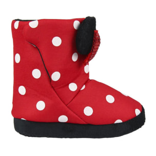 Minnie Pantofole Stivaletti da casa Lei Disney Rosso