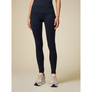 Oltre - Leggings sportivi seamless - Blu