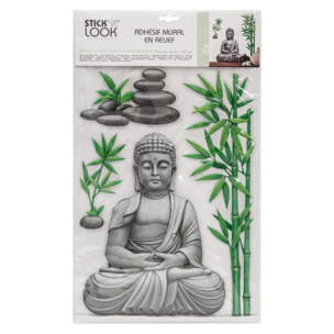 Sticker "Bouddha" - 30x40 cm