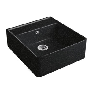 Evier timbre office Tradition Chromite CeramicPlus avec vidage manuel