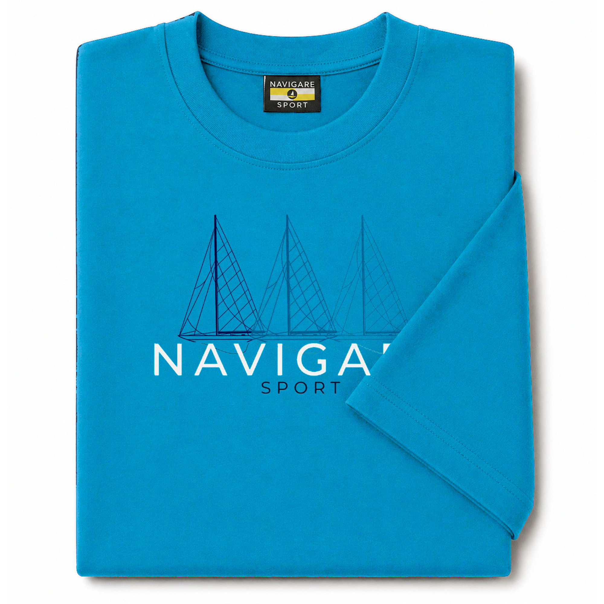 T-shirt Uomo Navigare Girocollo, Art. 968911 Pool