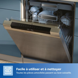 Friteuse sans huile PHILIPS Series 5000 7,2L connectée HD9285/93