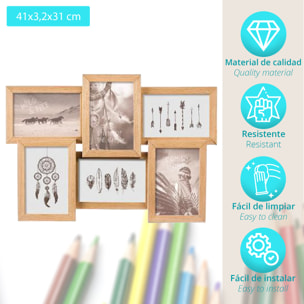 Conjunto 6 marcos decorativos h31