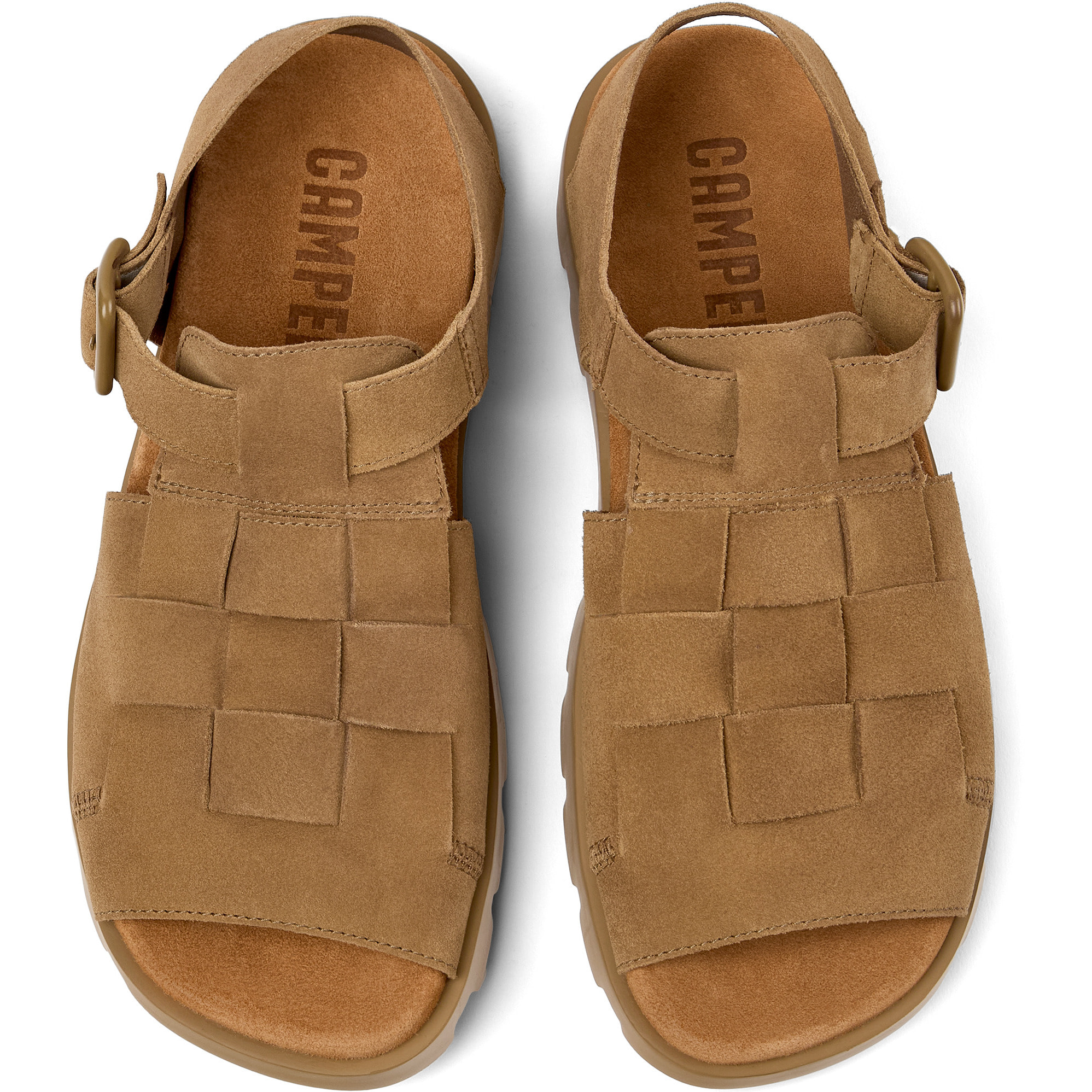 Sandalias - CAMPER Brutus - Marron - Piel de ante