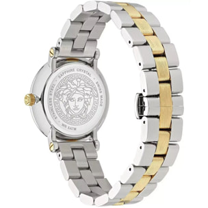 Reloj Versace VE7F00523 Mujer Analogico Cuarzo con Correa de Acero inoxidable