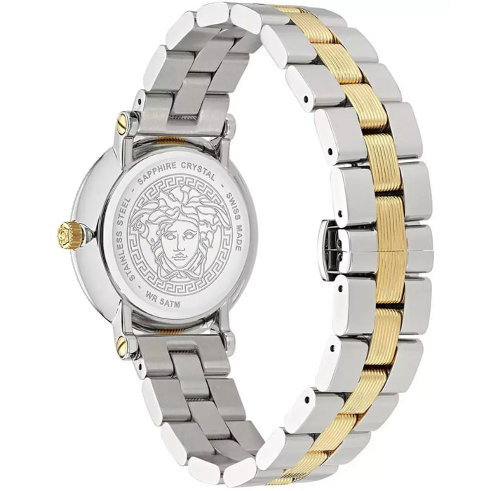 Reloj Versace VE7F00523 Mujer Analogico Cuarzo con Correa de Acero inoxidable