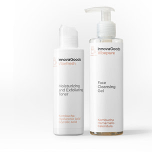 Pack Duo Nettoyage Visage Kombucha InnovaGoods