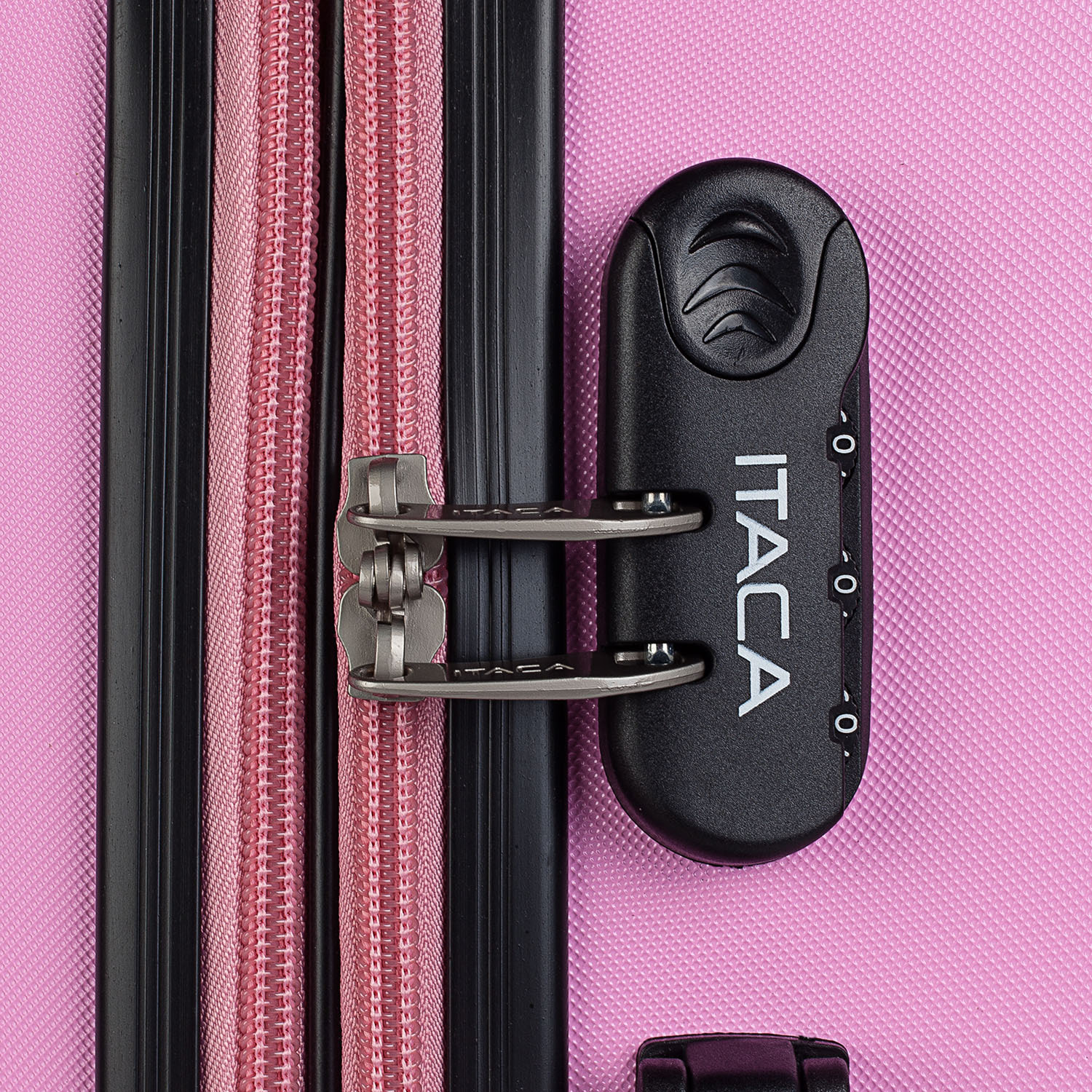 Juego De Maletas Rígidas Abs Itaca Sevron Rosa