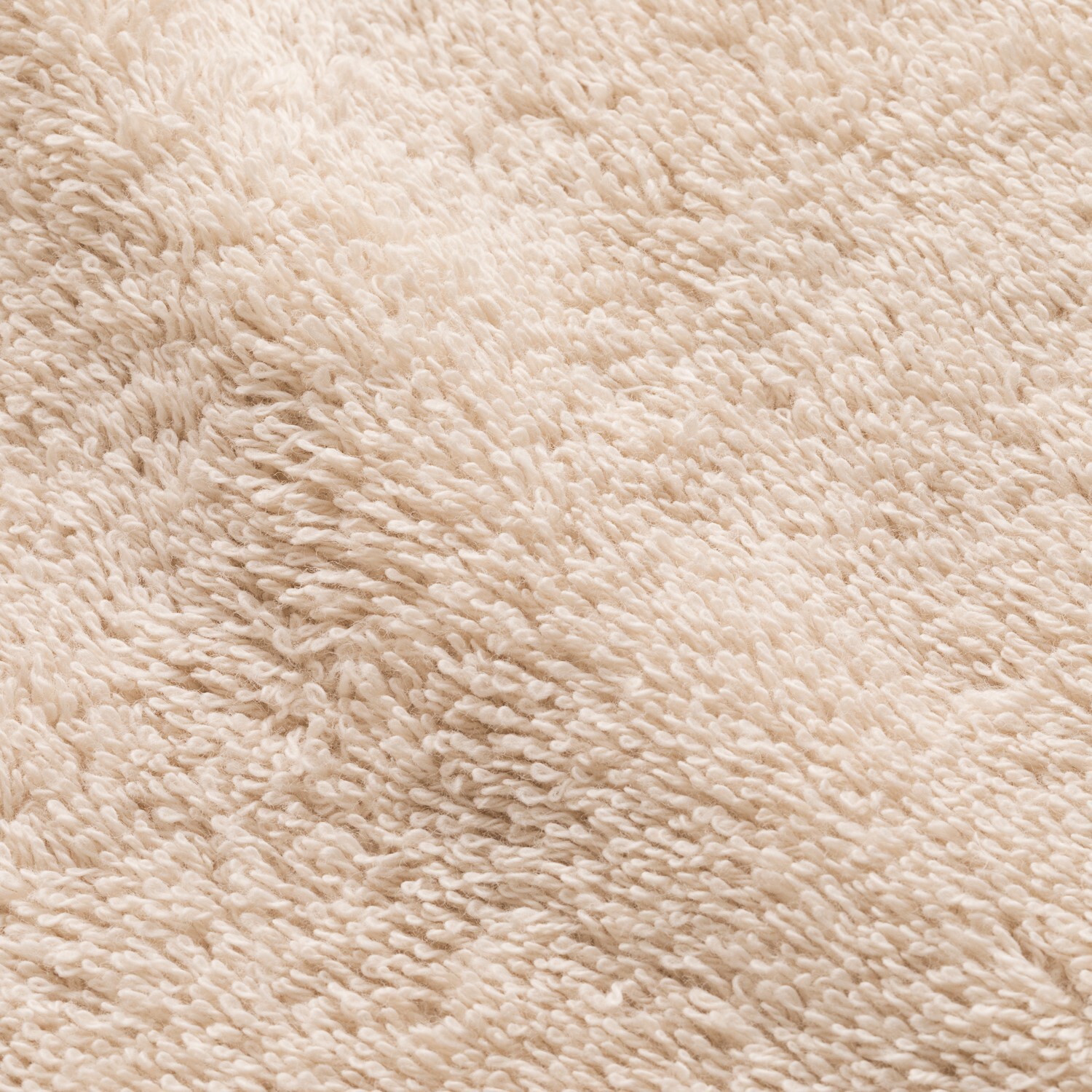 Serviette éponge 100% Coton Peigné - 600 g/m2 NATUREL