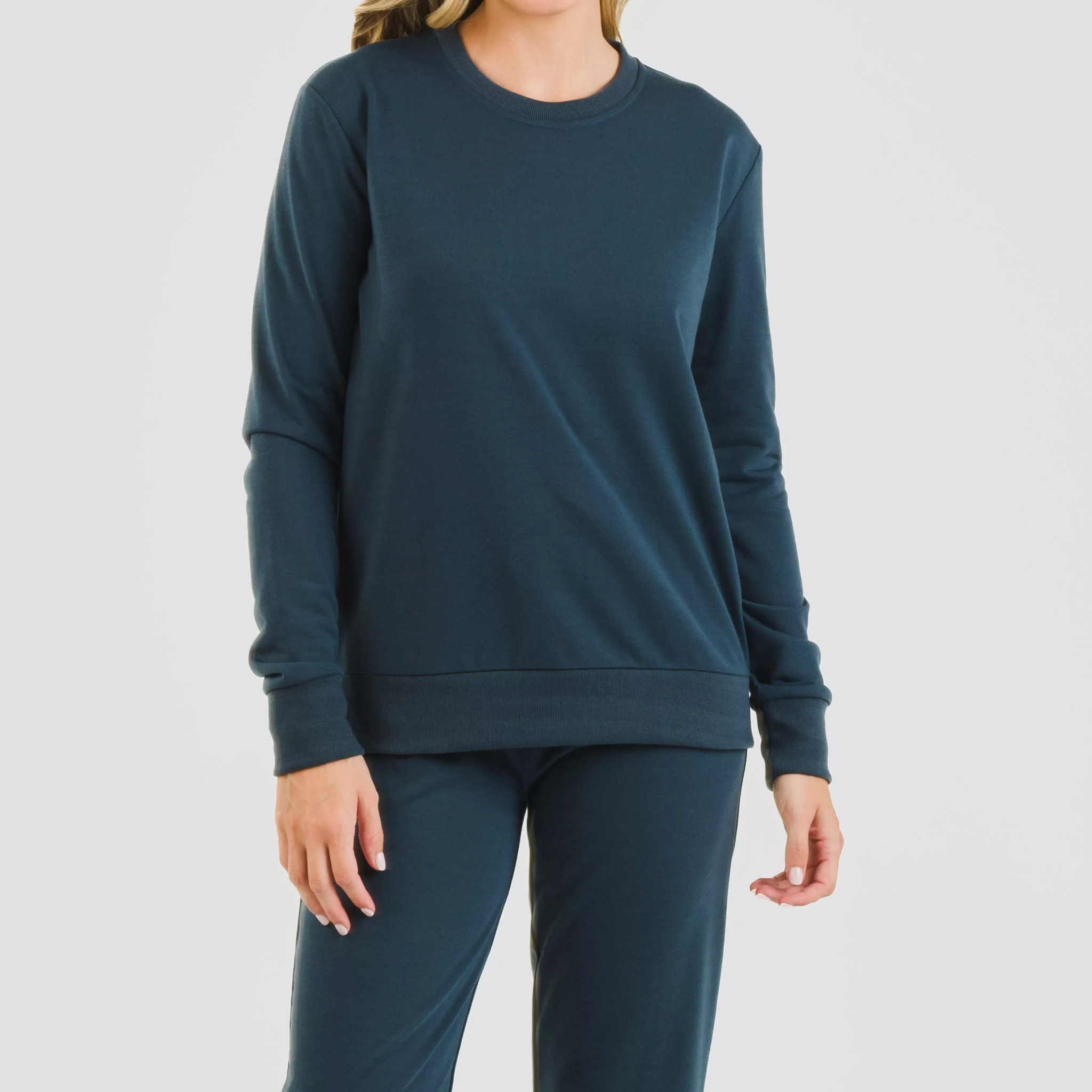 Felpa basic sportiva da donna