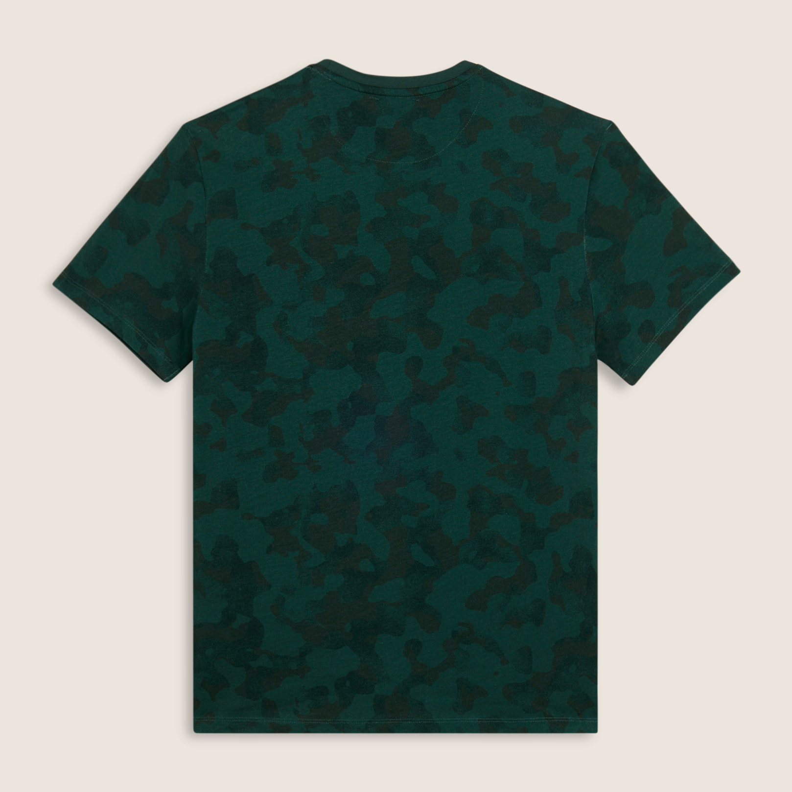 T-shirt camouflage con fondo tinta unita e logo cuore