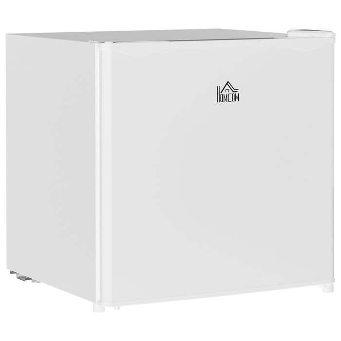 Mini Nevera Silenciosa 46 L Clase E Frigorífico Pequeño Nevera Pequeña con Temperatura Regulable y Puerta Reversible Bajo Nivel de Ruido y Consumo 48x44x49 cm Blanco