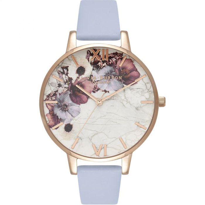 Reloj Olivia Burton OB16MF10 Mujer Analogico Cuarzo con Correa de Piel sintetica