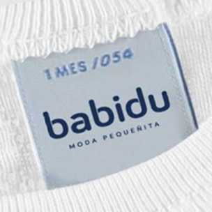 Body cruzado bebé calado ositos