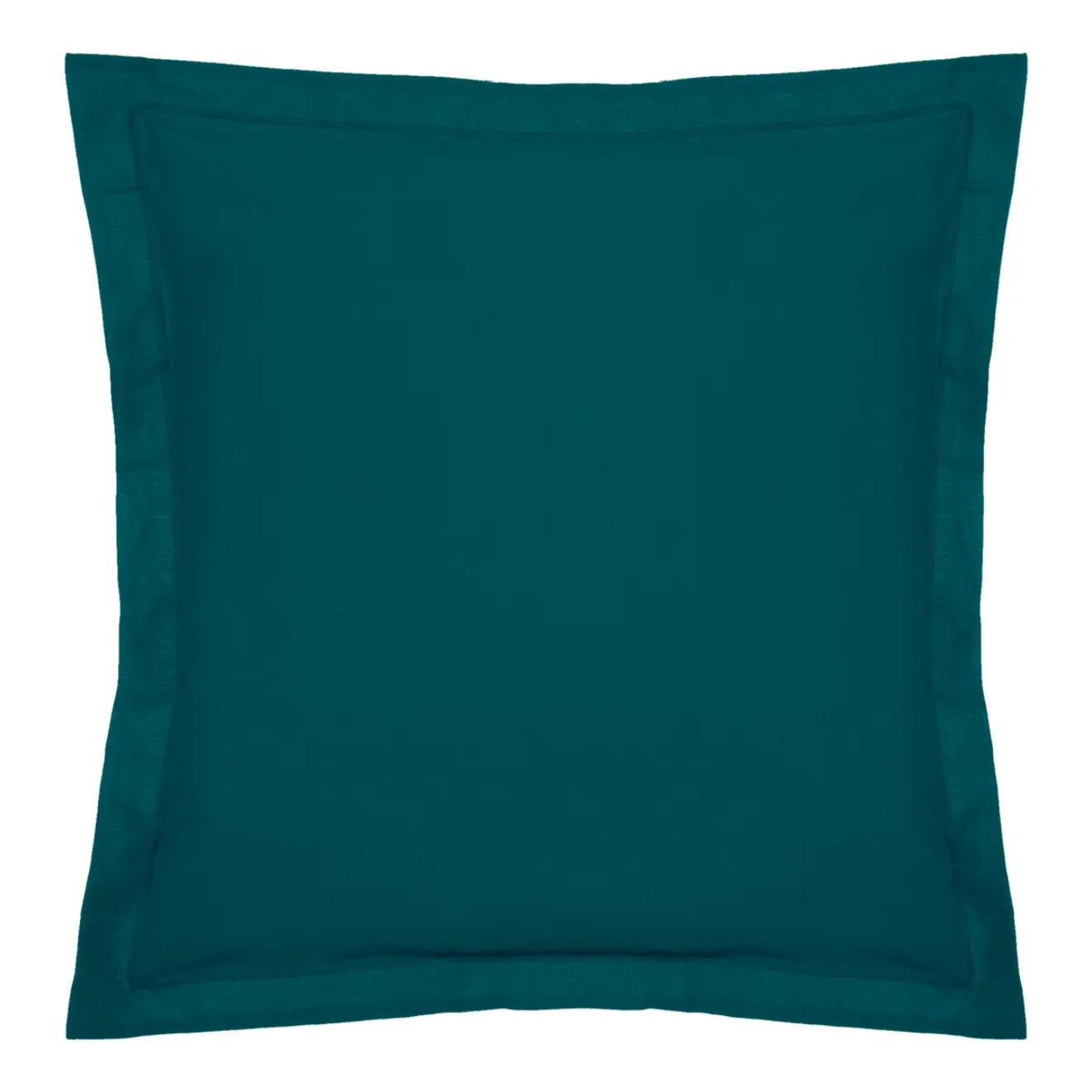 Taie d'oreiller - coton - bleu - 63x63 cm