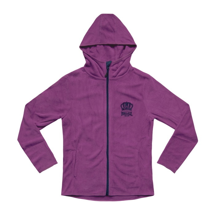 Felpa Giacca Donna LONSDALE Zip Pile