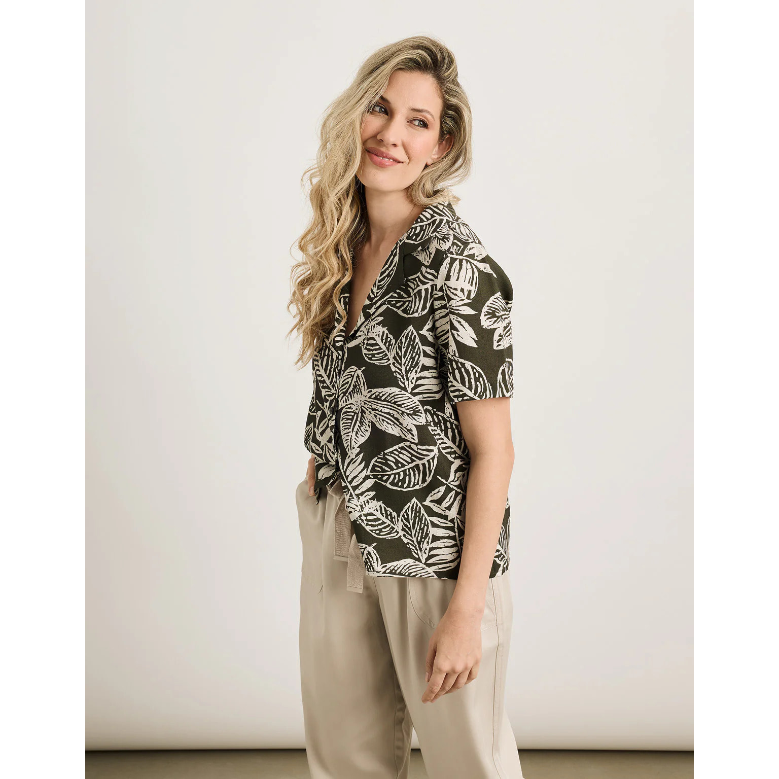 Camisa Manga Corta Verde - Bajita