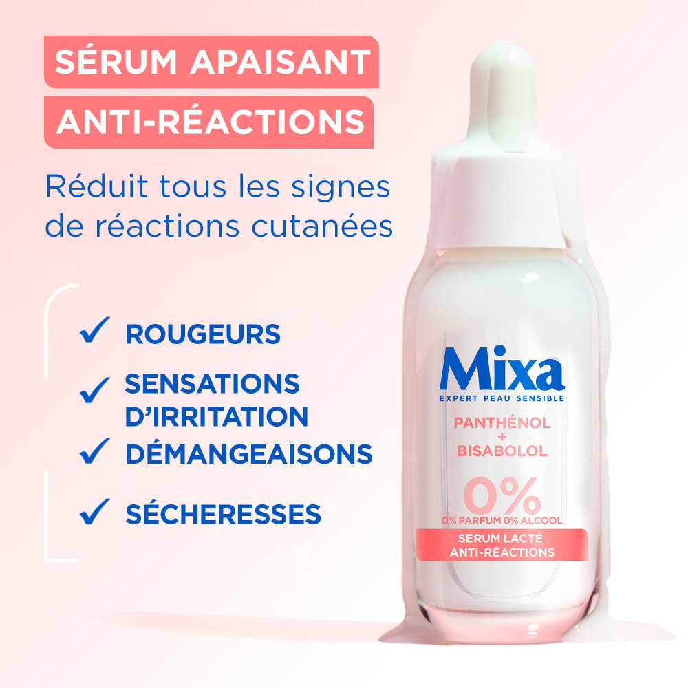 Mixa Anti-Réactions Sérum Lacté Apaisant - 30ml