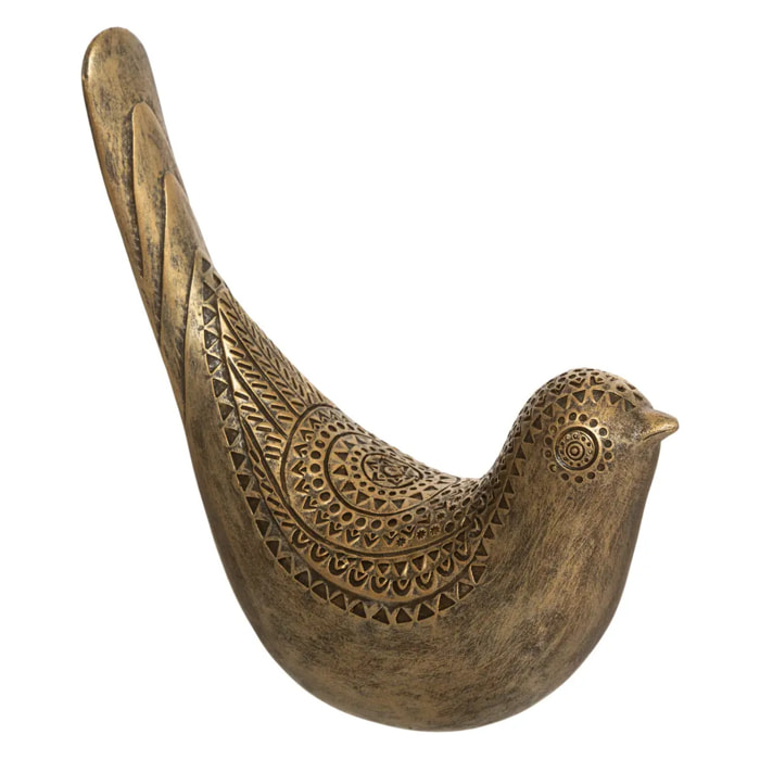 Oiseau Oasis H.17cm résine