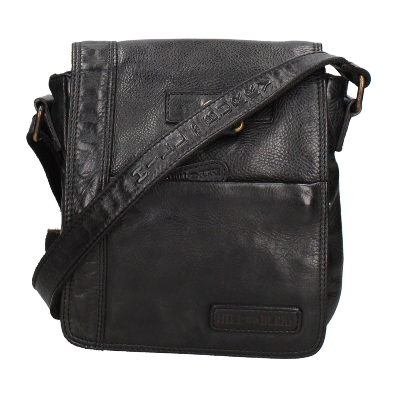 Borsa a tracolla  da uomo In Vera pelle Made in Italy 20x25x6 cm