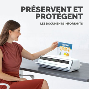 Consommable de bureau pour plastifieuse FELLOWES A4 80 Micr