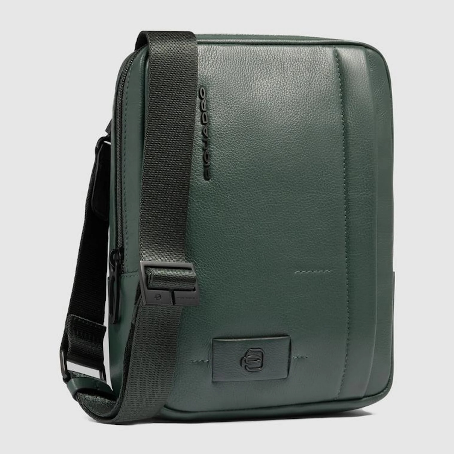 Piquadro Borsello piccolo in pelle porta iPad®mini, schermato con protezione RFID