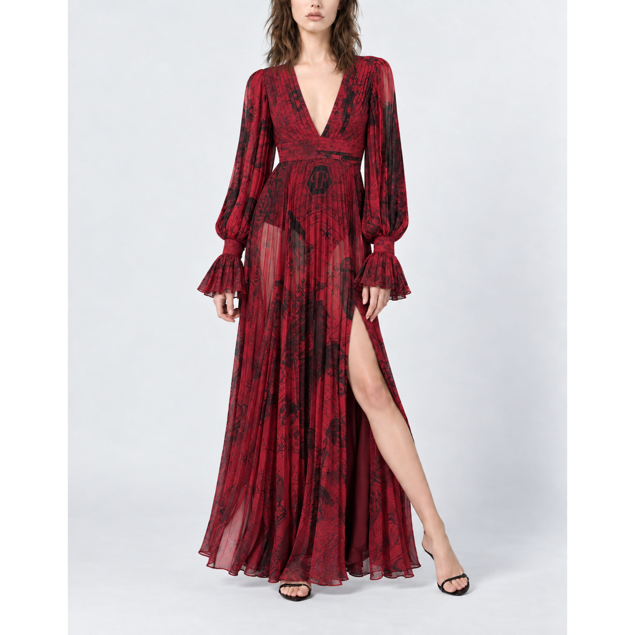 PHILIPP PLEIN Vestido largo