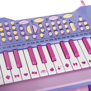 Piano Infantil 37 Teclas Rosa